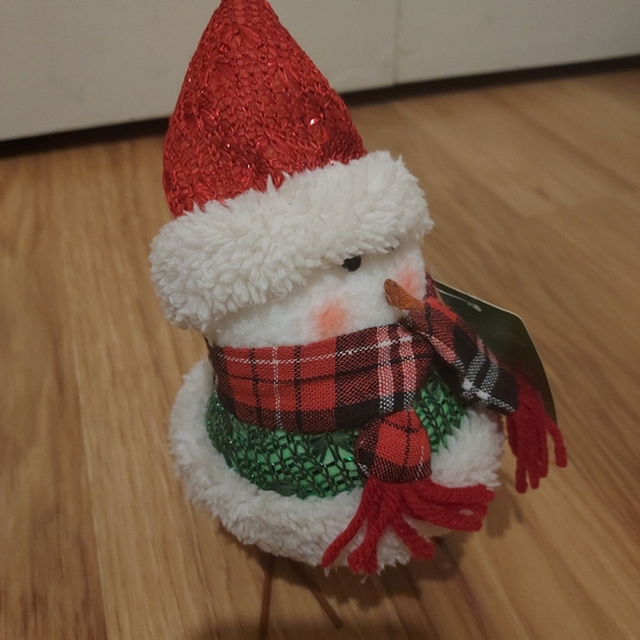 Walgreens Happy Holidays Christmas Tabletop Fabric Bird - Picture 3 of 9